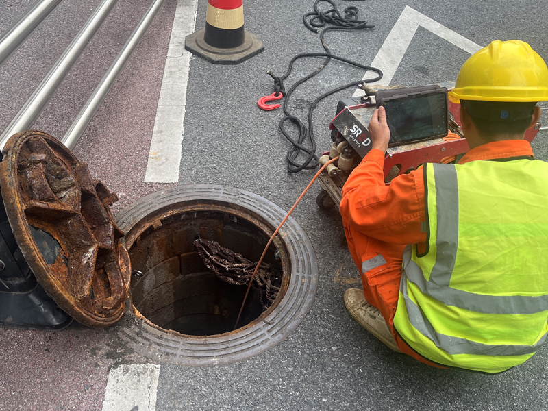南水新村市政管道内窥检测